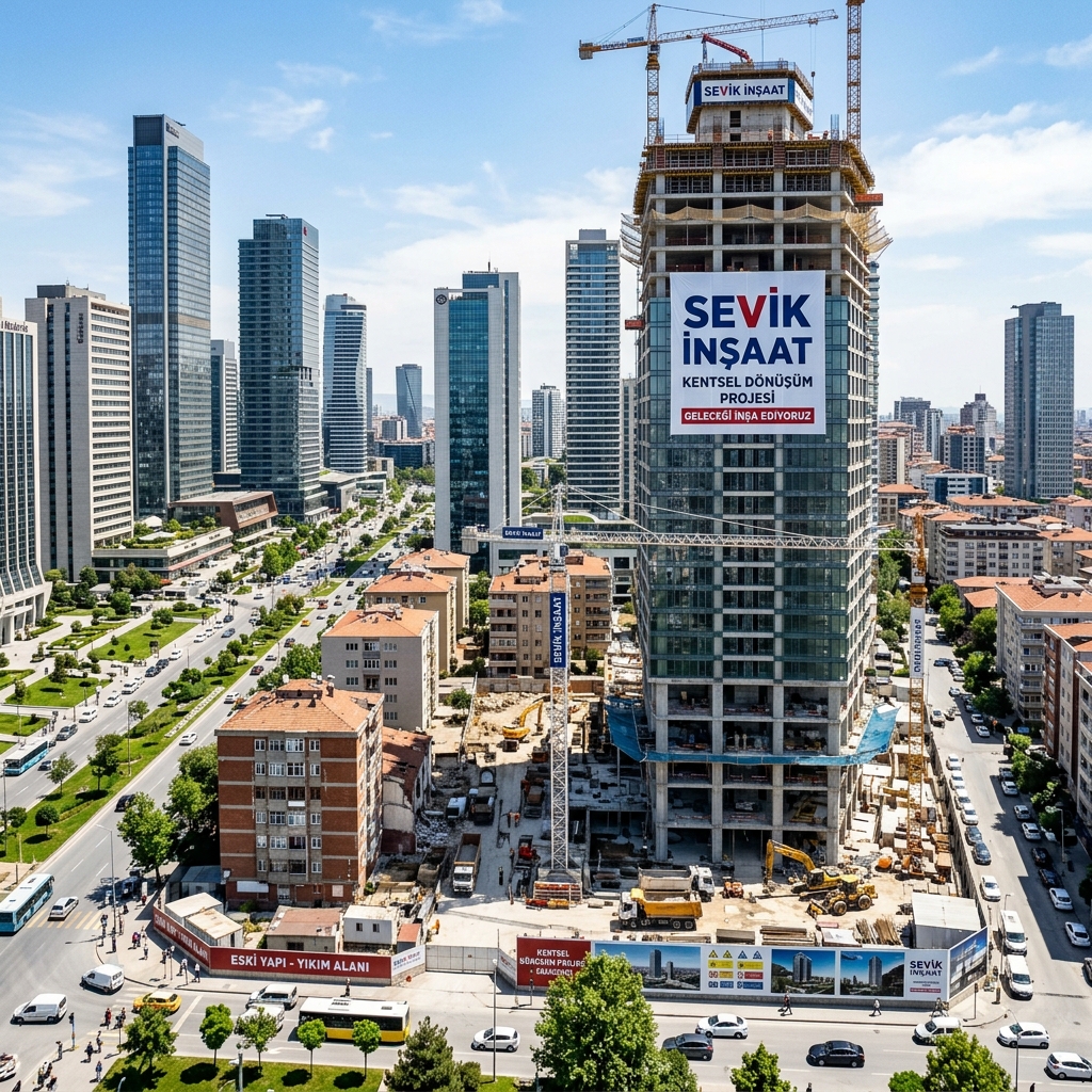 SEVİK İnşaat Antalya kentsel dönüşüm projeleri